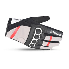 BELA TRACKER MEN GUANTI UOMO INVERNALI MOTO NERO/ROSSO/BIANCO 