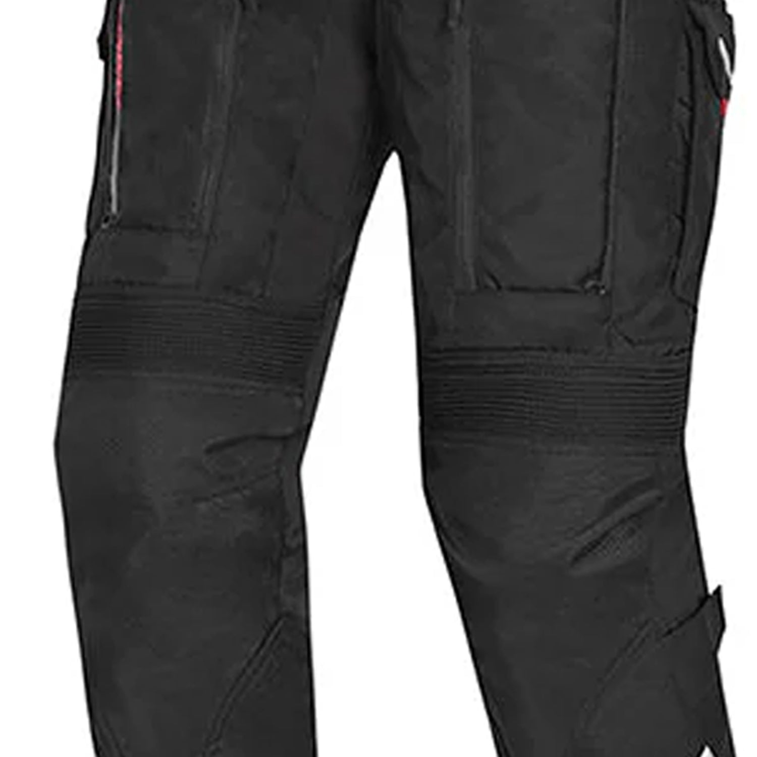 BELA TRANSFORMER PANTALONI UOMO MOTO TESSUTO NERO GIALLO FLUO 