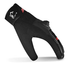 BELA TRACKER WP GUANTI DI MOTO DONNA TESSILE NERO ROSSO 