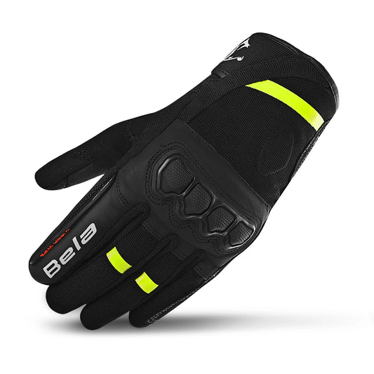 BELA TRACKER GUANTI DI MOTO DONNA NERO GIALLO – Yamoto.it