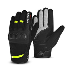 BELA TRACKER GUANTI DI MOTO DONNA NERO GIALLO 