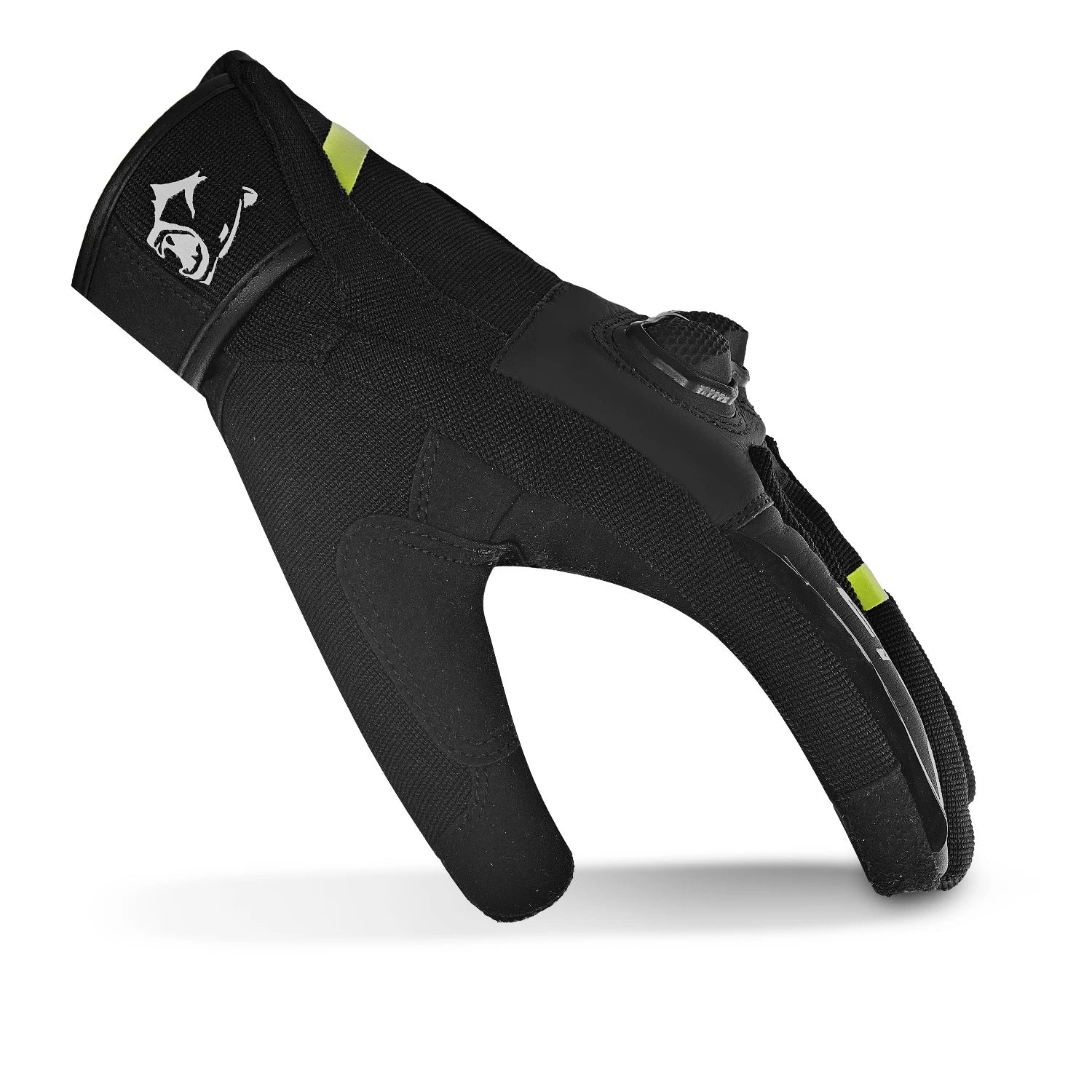 BELA TRACKER GUANTI DI MOTO DONNA NERO GIALLO 