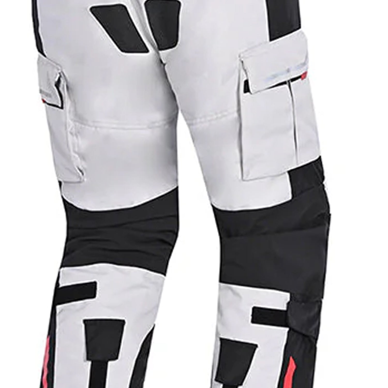 BELA TRANSFORMER PANTALONI UOMO MOTO TESSUTO GHIACCIO NERO ROSSO 