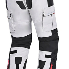 BELA TRANSFORMER PANTALONI UOMO MOTO TESSUTO GHIACCIO NERO ROSSO 