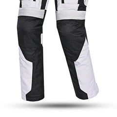 BELA TRANSFORMER PANTALONI UOMO MOTO TESSUTO GHIACCIO NERO ROSSO 