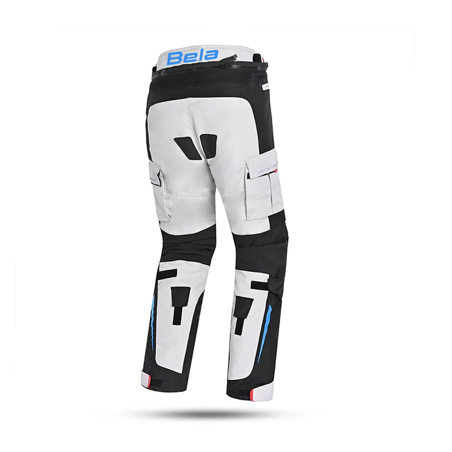 BELA TRANSFORMER PANTALONI UOMO MOTO TESSUTO GHIACCIO NERO BLU 