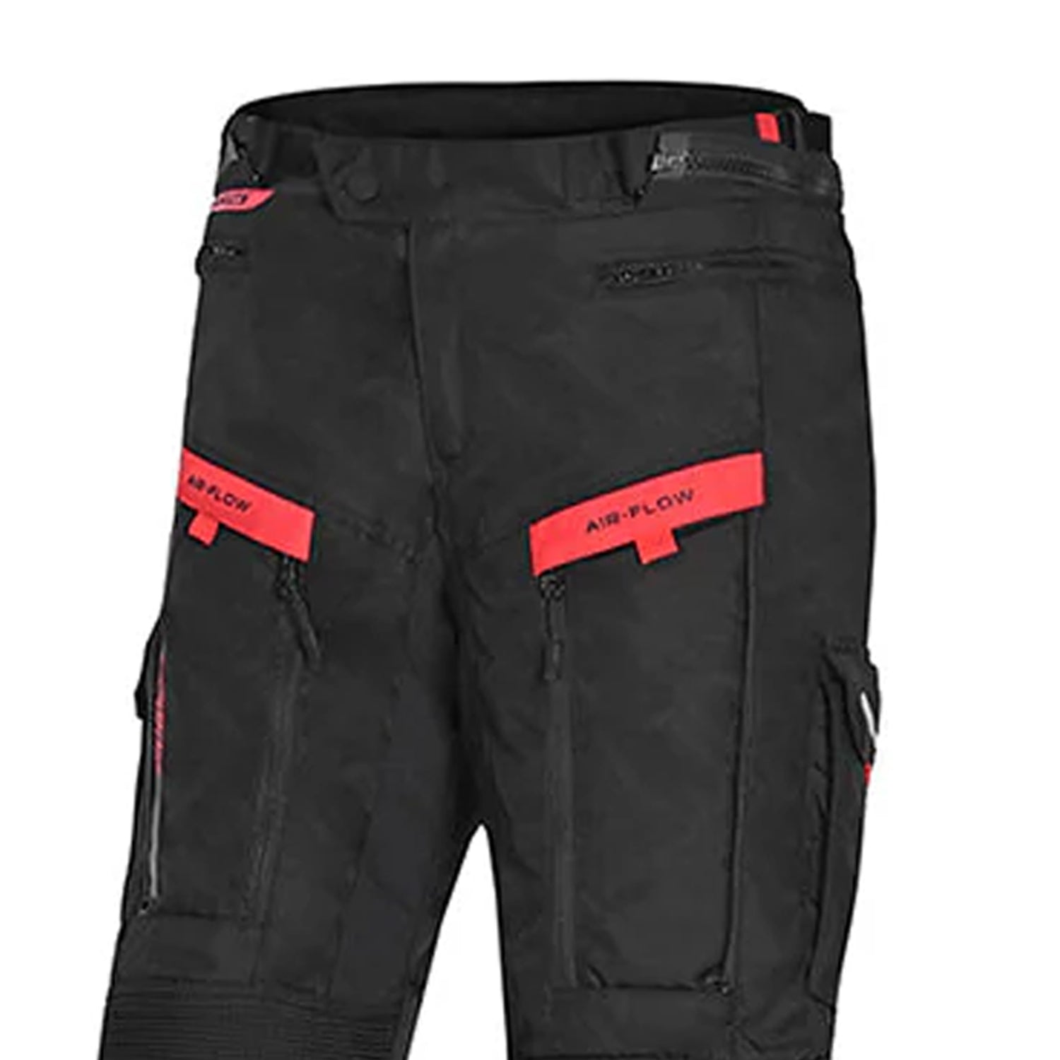 BELA TRANSFORMER PANTALONI UOMO MOTO NERO ROSSO 
