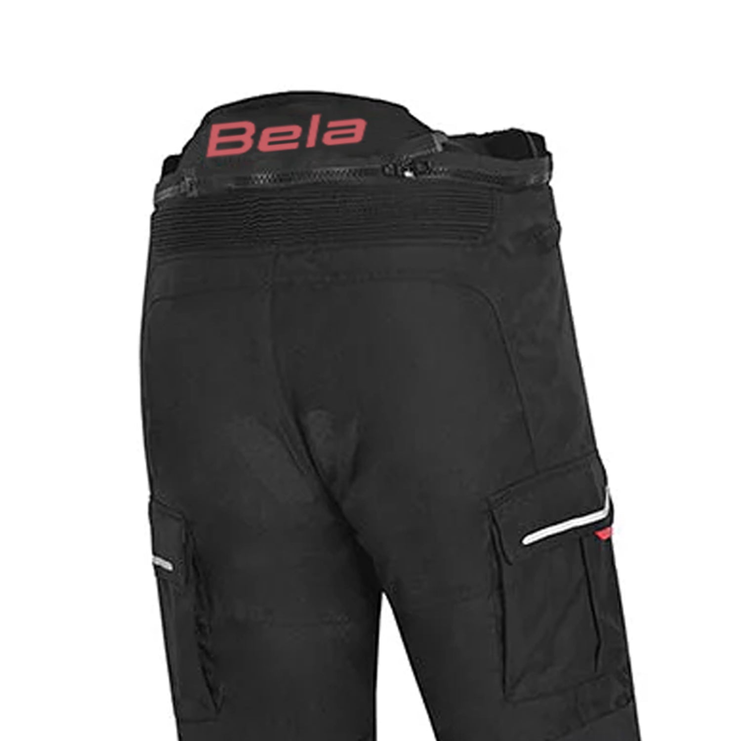 BELA TRANSFORMER PANTALONI UOMO MOTO NERO ROSSO 