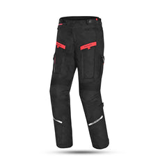 BELA TRANSFORMER PANTALONI UOMO MOTO NERO ROSSO 