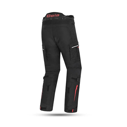Pantalones de moto Bela Transformer para hombre - Negro/Rojo – Yamoto.it