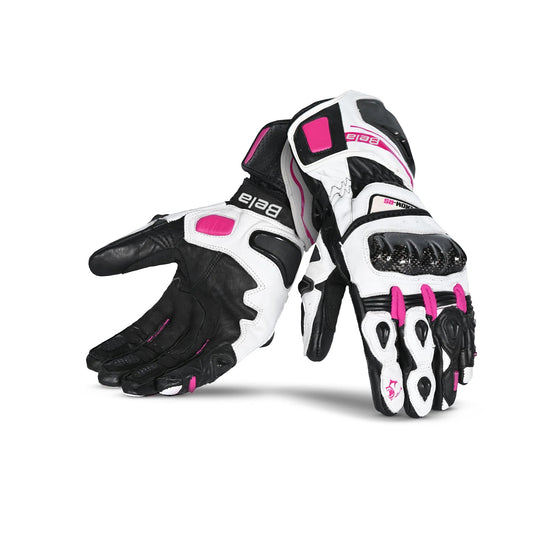 BELA VENOM RS GUANTI DONNA CORSA BIANCO/NERO/ROSA – Yamoto.it