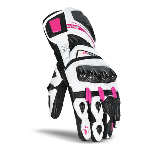 BELA VENOM RS GUANTI DONNA CORSA BIANCO/NERO/ROSA – Yamoto.it