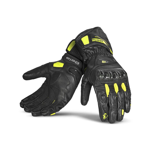 BELA VENOM RS GUANTI DONNA CORSA NERI / FLUORESCENTE GIALLO – Yamoto.it