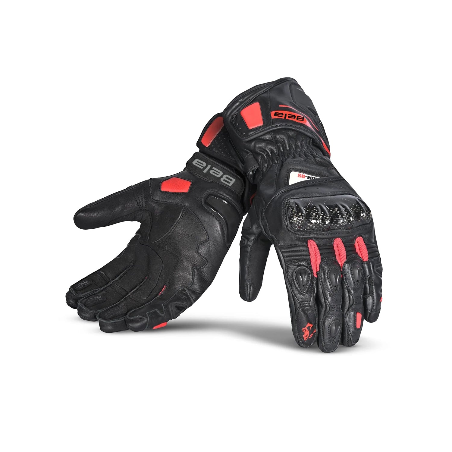 BELA VENOM RS GUANTI DONNA CORSA NERI / ROSSO 