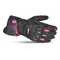 BELA VENOM RS GUANTI DONNA CORSA NERO/ROSA 