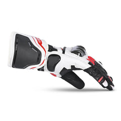 BELA VENOM RS GUANTI UOMO CORSA BIANCO NERO ROSSO 