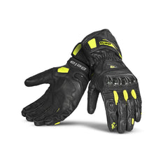 BELA VENOM RS GUANTI UOMO CORSA NERI / FLUORESCENTE GIALLO 