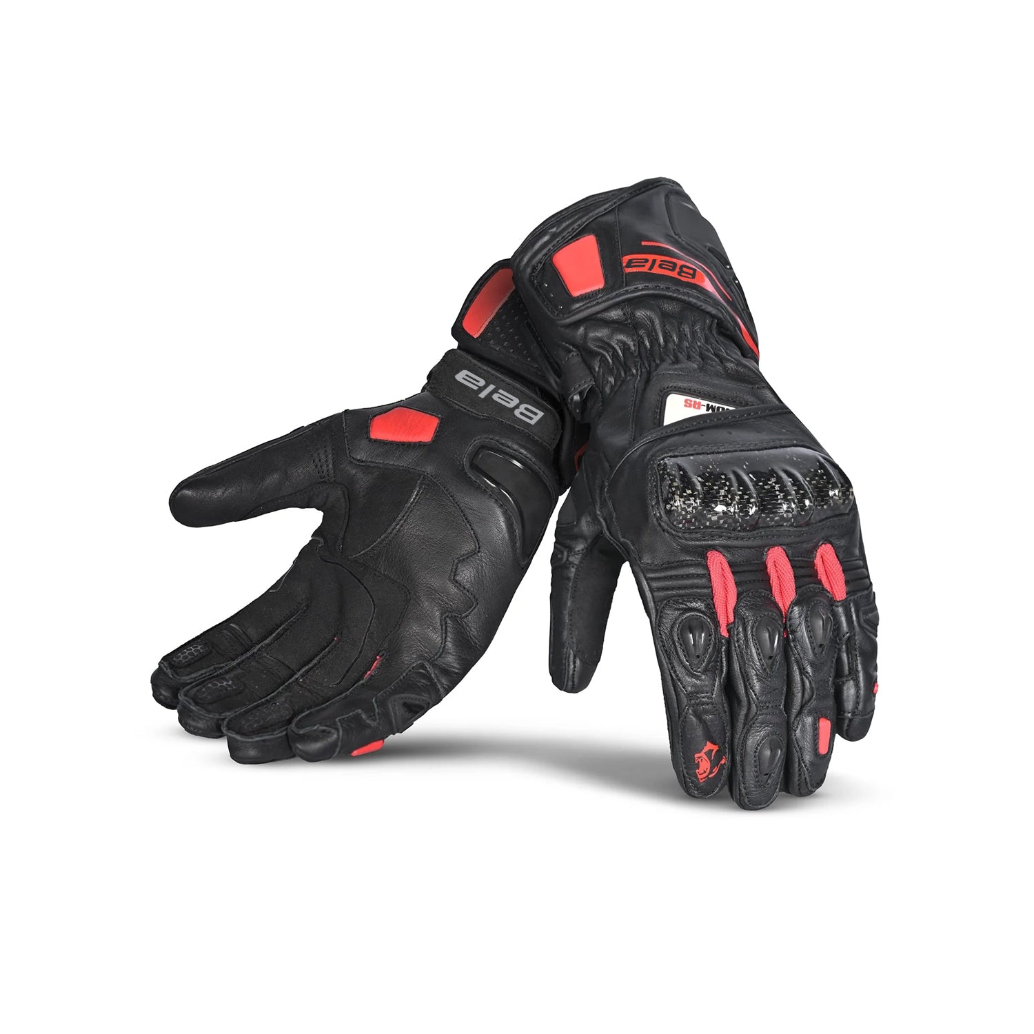 BELA VENOM RS GUANTI UOMO CORSA NERI / ROSSO 