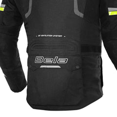 BELA WATSON TEXTLE CHAQUETA DE MOTO NEGRO ANTHIRACITE 