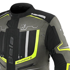 BELA WATSON GIACCA DI MOTO TURISMO NERO CACHI 