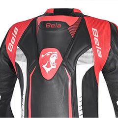 BELA X RACE TUTA 1 PEZZO NERO/BIANCO/ROSSO UOMO 