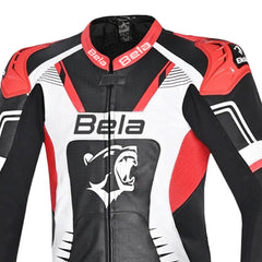 BELA X RACE TUTA 1 PEZZO NERO/BIANCO/ROSSO UOMO 