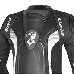 BELA X RACE TUTA IN PELLE 1 PEZZO NERO/BIANCO UOMO 