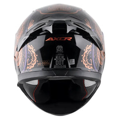AXOR Helmets APEX TRANCE CASCHI INTEGRALE NERO ORO 