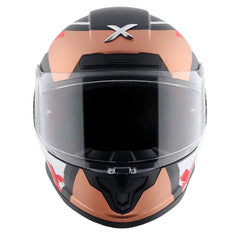 AXOR Helmets SABER X SPORTS CASCHI NERO ARANCIONE OPACO 
