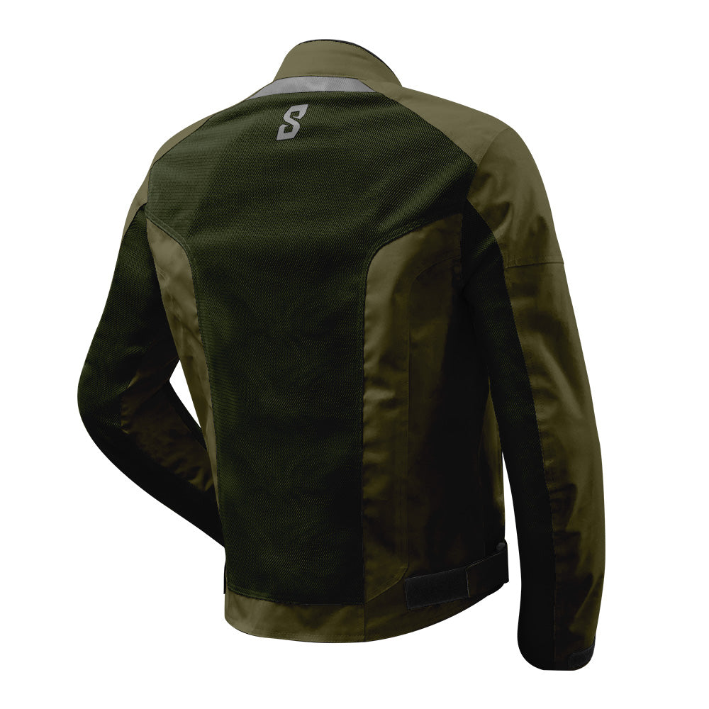 Eight - Chaqueta Verano Aero-Flow De Hombre Kaki 
