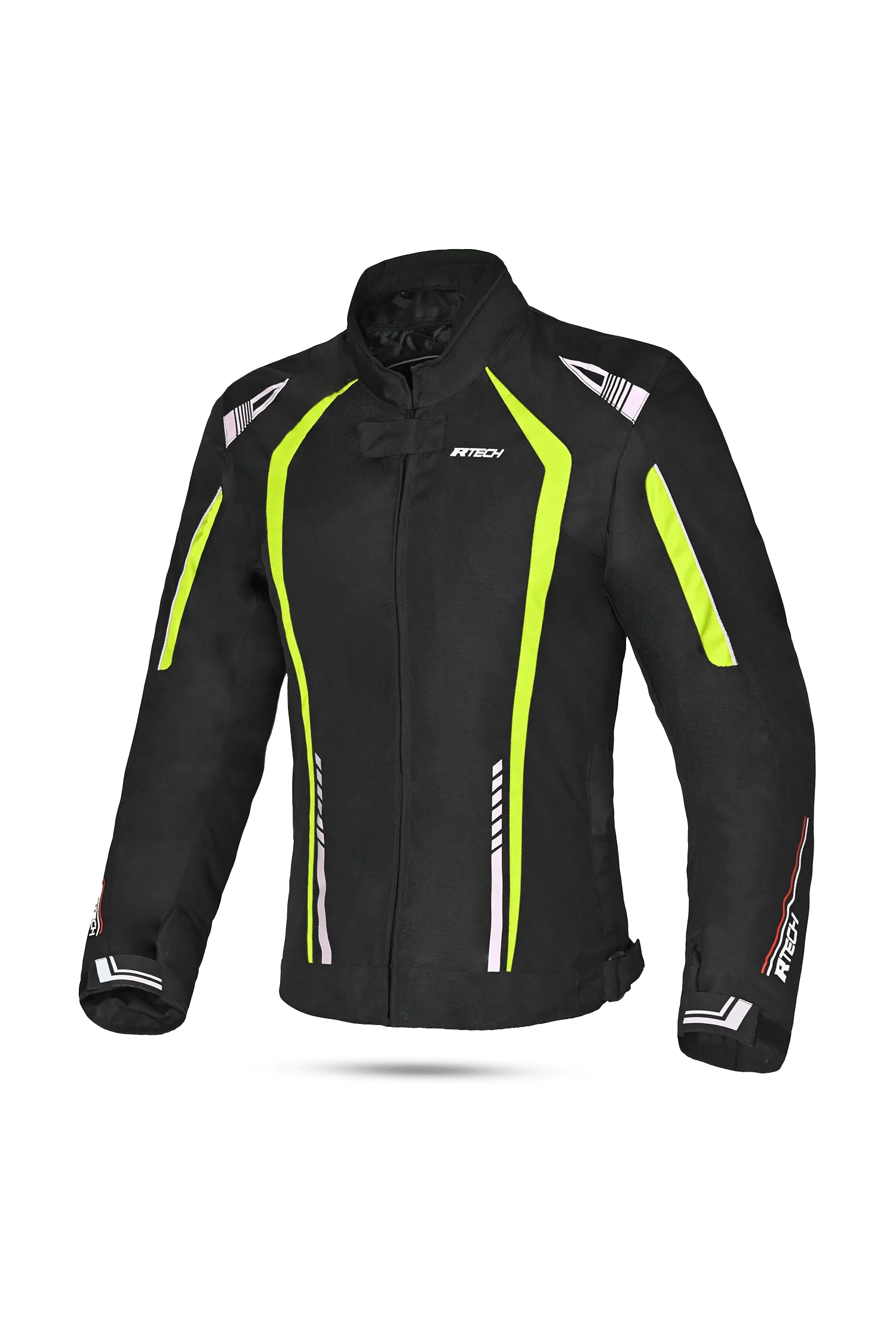 R-TECH - Giacca in tessuto Marshal donna Nera/Giallo Fluo
