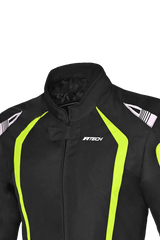 R-TECH - Giacca in tessuto Marshal donna Nera/Giallo Fluo