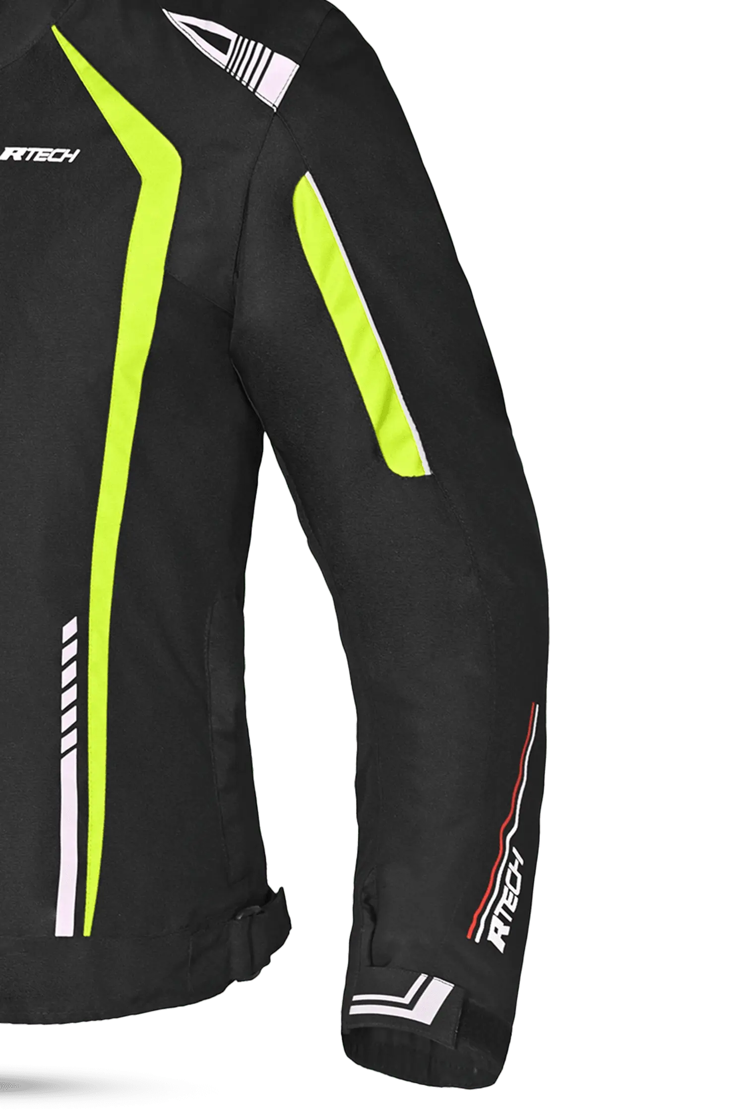 R-TECH - Giacca in tessuto Marshal donna Nera/Giallo Fluo