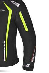 R-TECH - Giacca in tessuto Marshal donna Nera/Giallo Fluo