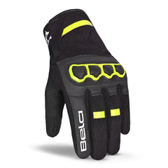 Bela Tracker Donna Guanti da Moto Donna-  Nero/Giallo front