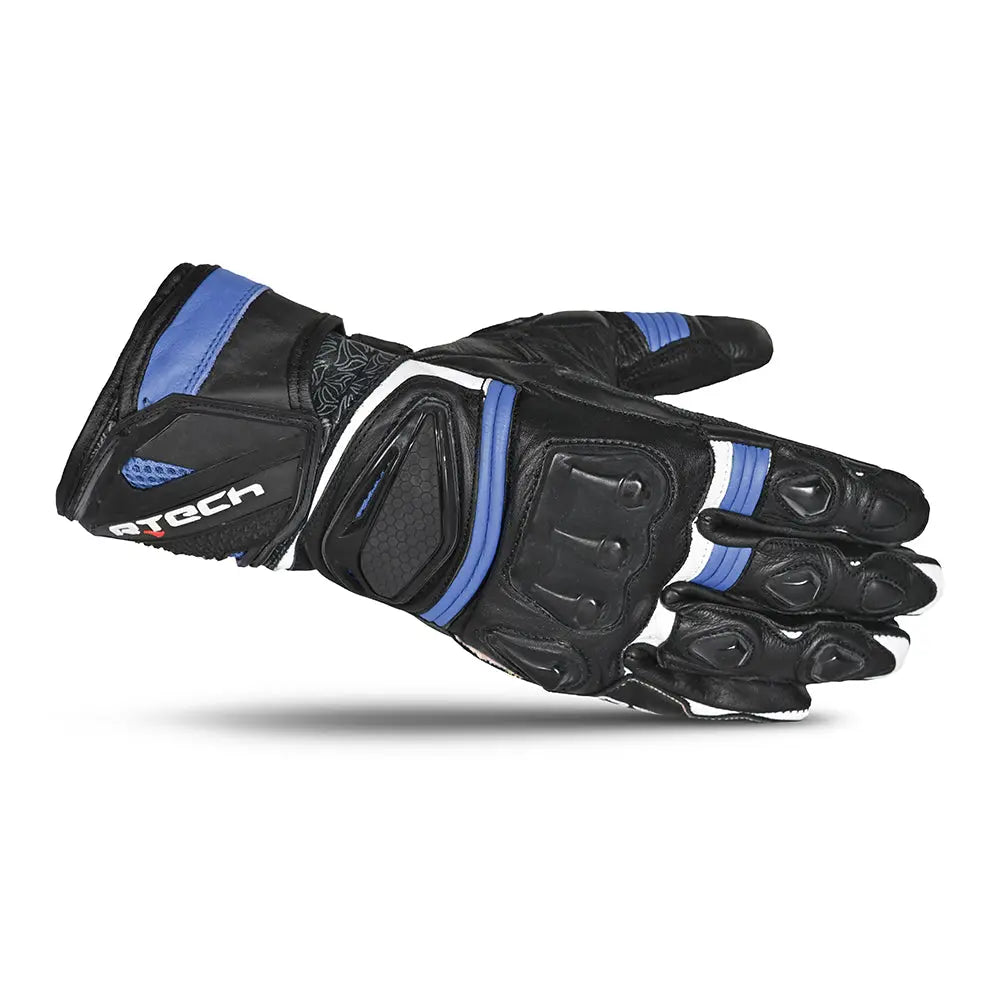 R-Tech Robo Lady Blu Guanto Moto da Corsa 