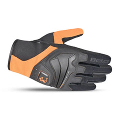 Bela - Guanto In Tessuto Star Nero/naranja 