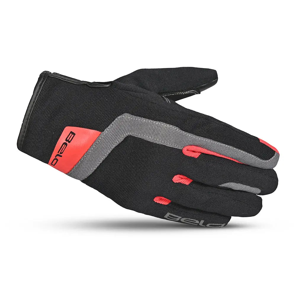 BELA GUANTE GALAXY  NERO ROSSO 
