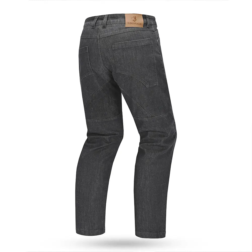 BELA Pantalon Rocker 30L Inseam Denim Jeans CE Vaquero Gris 