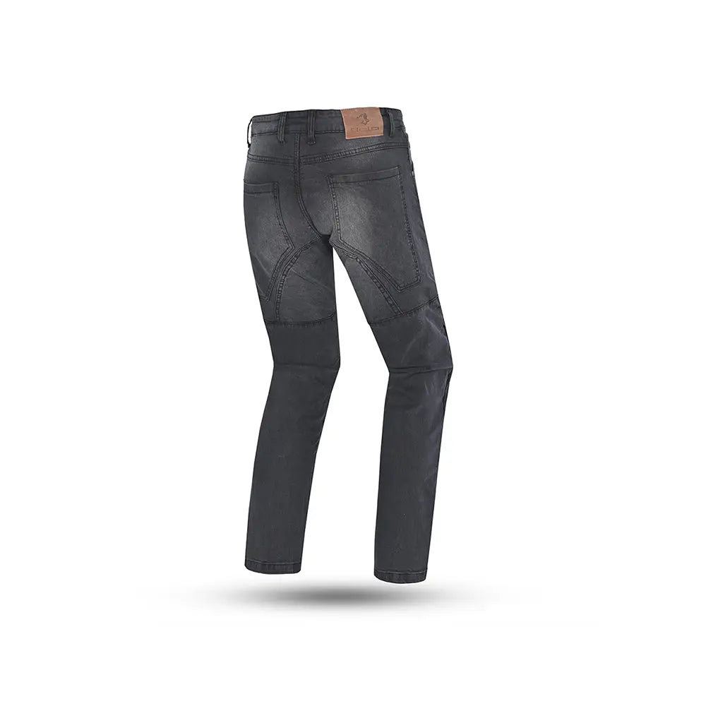 BELA Pantalon Rocker 30L Inseam Denim Jeans CE Negro