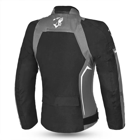 BELA CORDANIEL MUJER MOTO CHAQUETA NEGRO GRIS