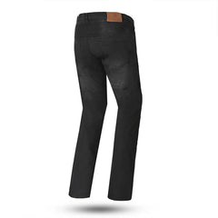 Bela Boston Jeans Moto per Uomo - Nero 