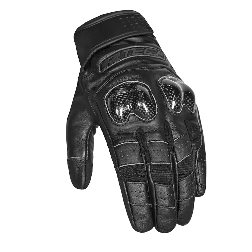 R-Tech Falcon Guanti Per Moto Nero 