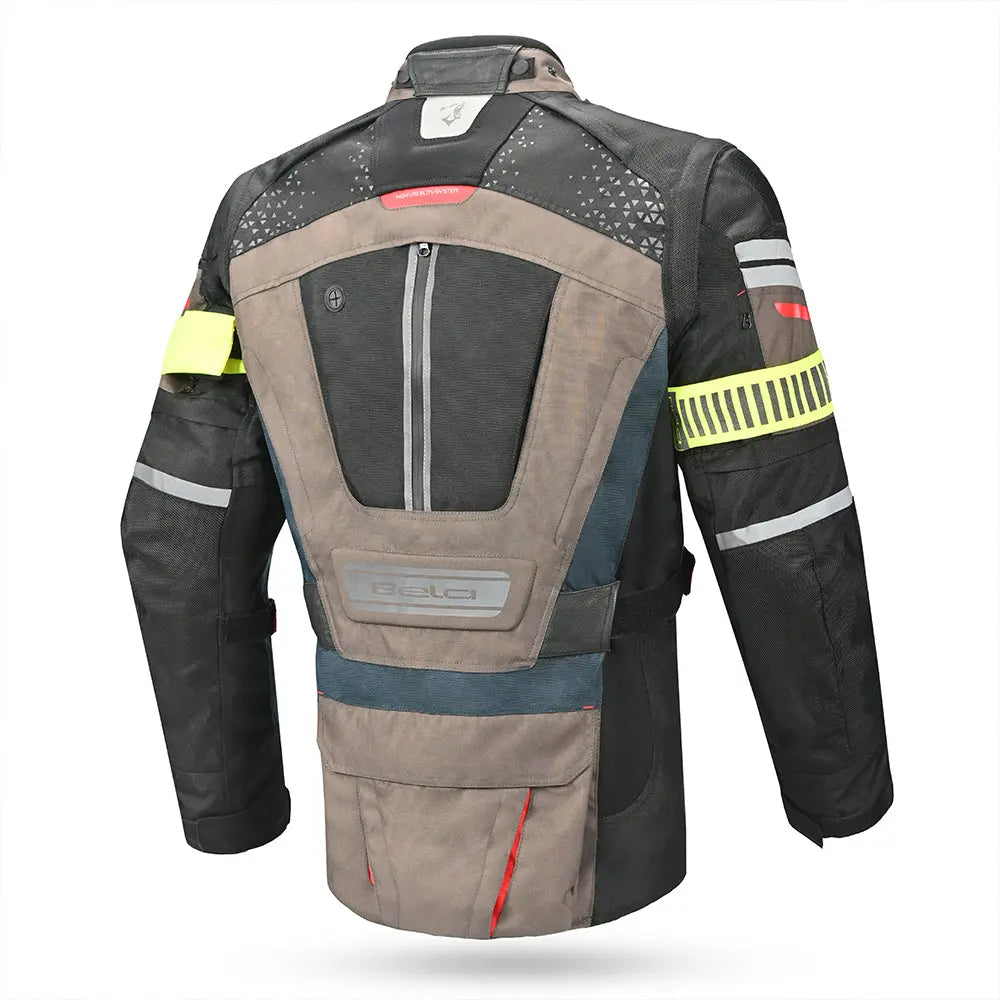 BELA CROSSROAD EXTREME WP GIACCA UOMO MOTO NAVY MARRONE 