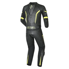 SHUA - TUTA 2 PC INFINITY UOMO NERO GIALLO 