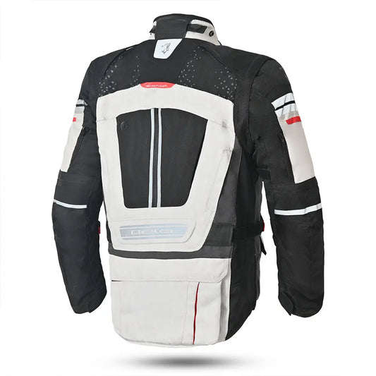 Bela Cross Road Extreme WP Three-Layer Motorcycle Jacket for Men Ice / Black / Grey (Removable Sleeves) – Yamoto.it