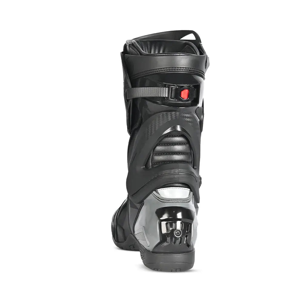 Stivale da moto racing BELA Turbo Track - Nero Grigio back