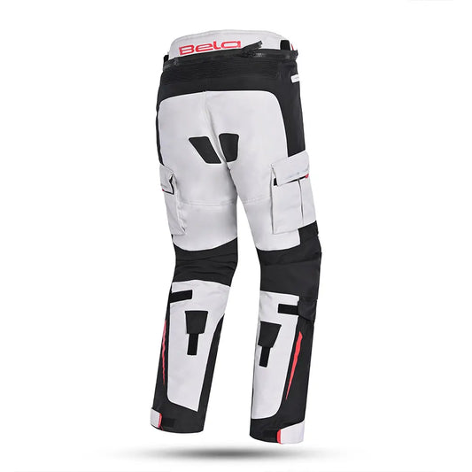 Bela Transformer Pantaloni da moto per uomo Ghiaccio / Nero / Rosso