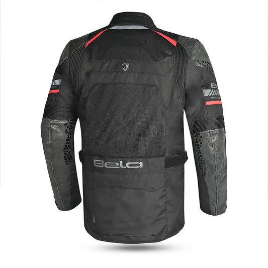 Bela Onsaker Touring Giacca in Tessuto 3 strati Nero rosso back