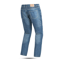 BELA - Pantalón Denim Jeans Urban Lady 32L Azul Con Spray 